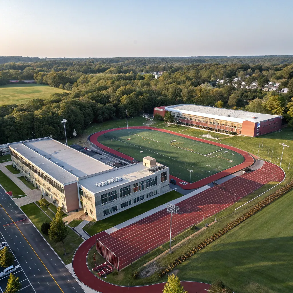 Location of DRAVIONETH Athletics School